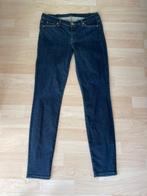 7 For All Mankind - Blauwe stretch jeans The Skinny maat 30, Blauw, Ophalen of Verzenden, Zo goed als nieuw, W30 - W32 (confectie 38/40)