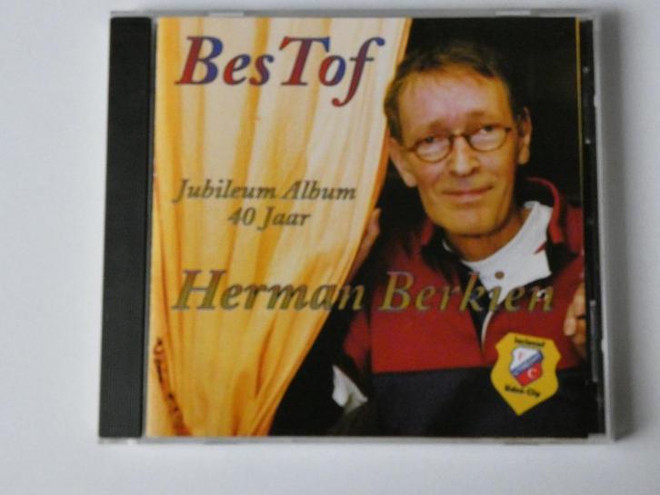Herman Berkien - Bes Tof (Jubileum Album 40 Jaar), Cd's en Dvd's, Cd's | Nederlandstalig, Gebruikt, Levenslied of Smartlap, Verzenden
