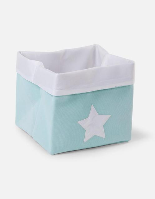 Opbergmand Mint wit 32x32x29 - Childhome - Leegverkoop, Kinderen en Baby's, Kinderkamer | Inrichting en Decoratie, Nieuw, Overige typen