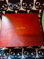 Thee doos hout 12 vakken, Ophalen of Verzenden, Zo goed als nieuw