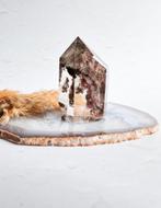 Garden quartz lodoliet toren edelsteen mineraal, Verzamelen, Mineralen en Fossielen, Ophalen of Verzenden