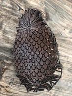Antiek koperen batik stempel ananas, Antiek en Kunst, Ophalen of Verzenden