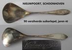 NIEUWPOORT SCHOONHOVEN, 90 verzilverde suikerlepel jaren 40, Ophalen of Verzenden, Gebruikt