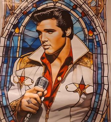 Prachtige elvis Presley canvas  beschikbaar voor biedingen