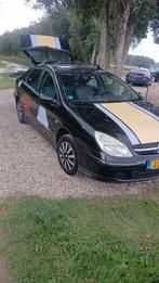 Citroën C5 2.0 16V 2003 Zwart, Auto's, Voorwielaandrijving, 65 €/maand, 136 pk, 4 cilinders