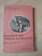 HANDBOEK DER ENGELSE HANDELSTAAL DEEL C SPRAAKKUNST De Maar, Boeken, Ophalen of Verzenden, Gelezen