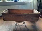 stevige oude houten bak/kist, Huis en Inrichting, Ophalen, Minder dan 50 cm, Gebruikt, 50 tot 100 cm