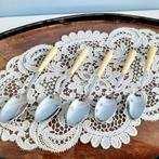 5 retro Italiaanse koffielepeltjes, Antiek en Kunst, Antiek | Bestek, Ophalen of Verzenden