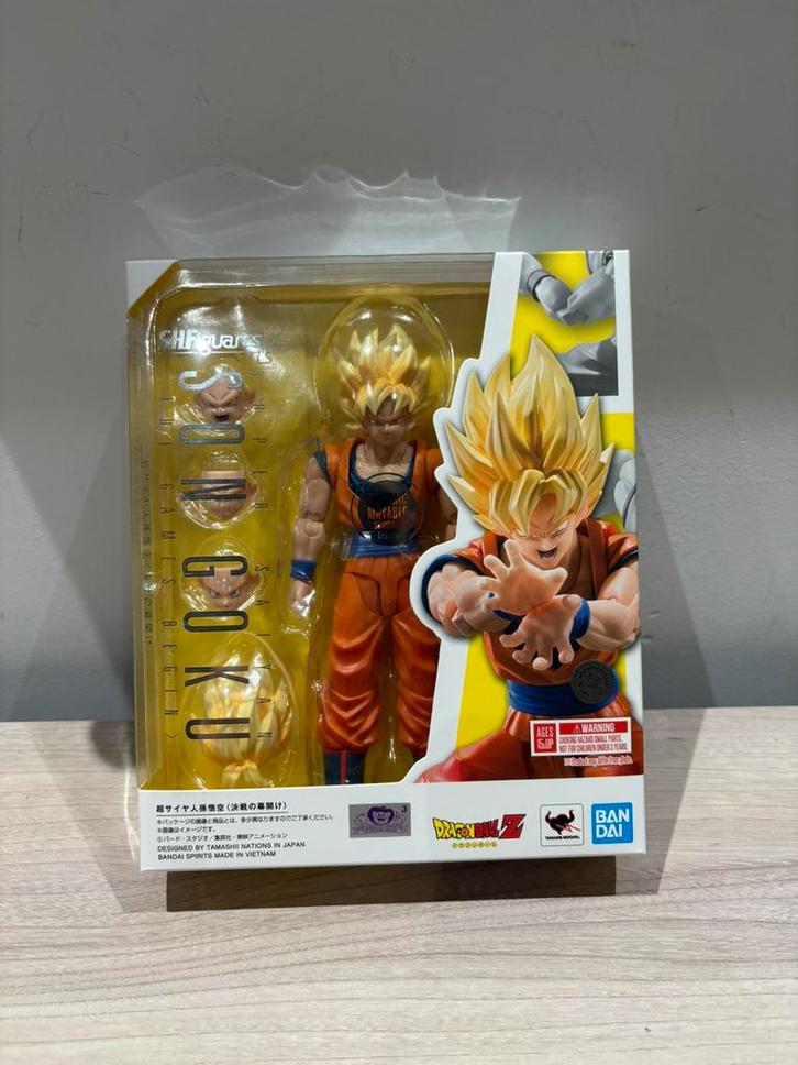 S.H.Figuarts Super Saiyan Son Goku – Dragon Ball Z, Verzamelen, Poppetjes en Figuurtjes, Zo goed als nieuw, Ophalen of Verzenden