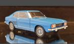 Ford Capri Modelauto - Blauw jaar 1969 welly nex 1:24, Ophalen of Verzenden, Nieuw, Auto, Overige merken