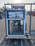 Kunststof Gevelkozijnen – Met HR++ Glas & Roedes (2 stuks), Kunststof, Raamkozijn, Nieuw, Inclusief glas