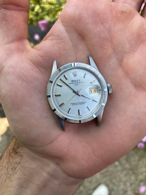 Rolex Oyster Perpetual Date 34, Sieraden, Tassen en Uiterlijk, Horloges | Heren, Zo goed als nieuw, Polshorloge, Rolex, Staal