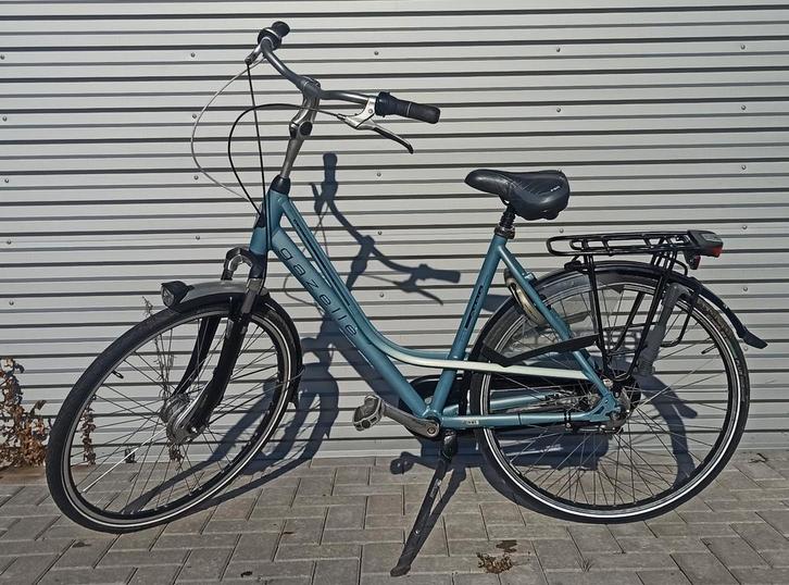 Gazelle Paris Plus – Framemaat 53, Fietsen en Brommers, Fietsen | Dames | Damesfietsen, Zo goed als nieuw, Gazelle, Versnellingen