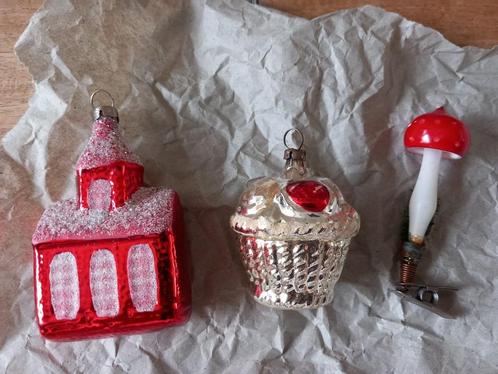 Vintage kerstballen, Diversen, Kerst, Gebruikt, Ophalen