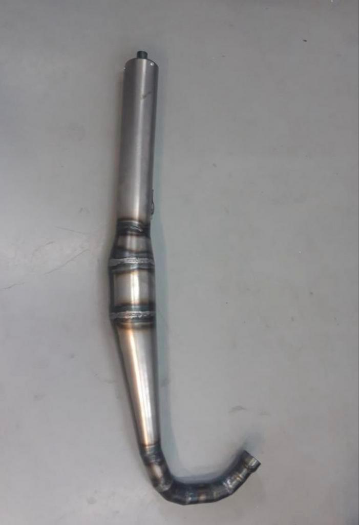 Zundapp 125/175 Uitlaat - Nieuw of gebruikt, Fietsen en Brommers, Brommeronderdelen | Zundapp, Gebruikt, Uitlaat, Ophalen of Verzenden