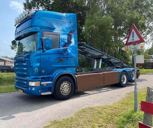 Scania R620 v8 containerauto NCH NL kenteken, Auto's, Vrachtwagens, Bedrijf, Ophalen of Verzenden