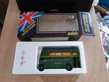 074 Solido Double Decker Bus Londonien - Dubbel Dekker Bus beschikbaar voor biedingen