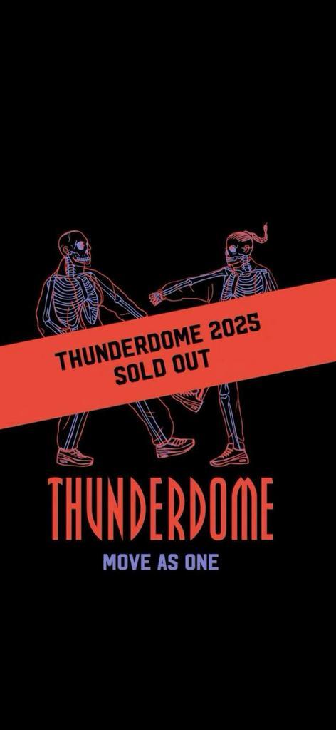 Thunderdome tickets met locker!, Tickets en Kaartjes, Evenementen en Festivals, Twee personen