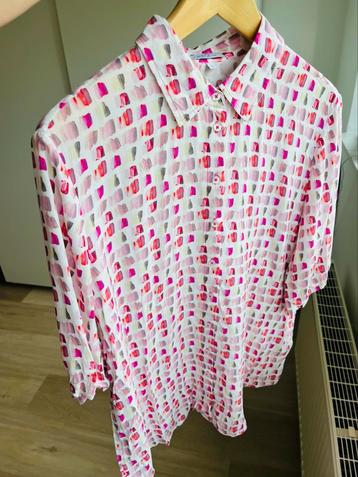 Vintage blouse roze erfo beschikbaar voor biedingen