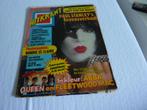 KISS OP VOORKANT HITKRANT 1980-LUV-A HIDDING-ABBA-FLEETWOOD, Verzamelen, Ophalen of Verzenden, 1980 tot heden, Tijdschrift