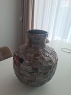 Schelpen vaas, Ophalen, Gebruikt, Overige kleuren, Glas