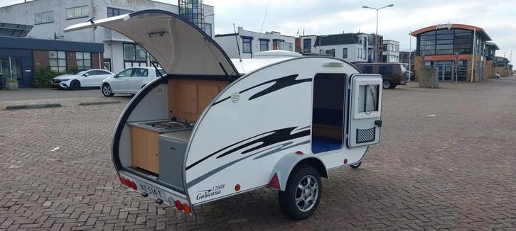 Gobanna 1200 Brake (bj 2013), Caravans en Kamperen, Caravans, Bedrijf, tot en met 2, tot 500 kg, Overige merken, tot 4 meter, Koelkast