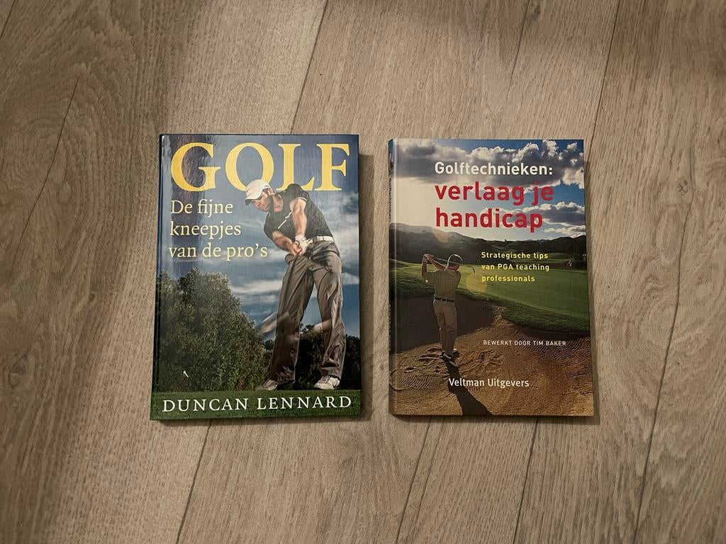 Golfboeken, Boeken, Sportboeken, Zo goed als nieuw, Balsport, Ophalen of Verzenden