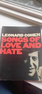 boek met songteksten Leonard Cohen, Gebruikt, Ophalen of Verzenden