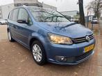 Volkswagen Touran 1.4 TSI Highline 7persoons Airco/ECC,Navig, Voorwielaandrijving, Euro 5, Gebruikt, Zwart