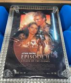 Bioscoop poster Star Wars Episode II - Attack of the Clones, Ophalen of Verzenden, Gebruikt, Boek of Poster