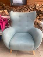 Te Koop Oor fauteuil, Huis en Inrichting, Fauteuils, Ophalen, 75 tot 100 cm, Zo goed als nieuw, Stof