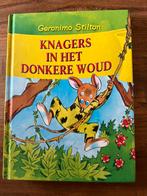 Geronimo Stilton - Knagers in het Donkere Woud, Fictie algemeen, Geronimo Stilton, Ophalen of Verzenden, Zo goed als nieuw