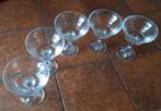5 glazen van Echt Bleikristal, Ophalen of Verzenden