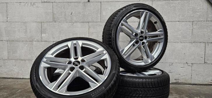 19" Audi A4 S4 B8 B9 S-line velgen zomer / winterbanden, Auto-onderdelen, Banden en Velgen, Banden en Velgen, Winterbanden, 19 inch