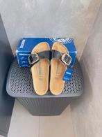 Birkenstock Madrid Big Buckle Zwart - Maat 38 Nieuw, Kleding | Dames, Slippers, Zwart, Nieuw, Ophalen of Verzenden