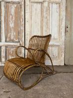Rotan Dutch Design fauteuil. Rohe. Vintage. Jaren ‘50., Ophalen