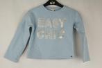 Leuk blauw glitter shirtje mt 110 merk Microbe, Meisje, ., Ophalen of Verzenden, Zo goed als nieuw