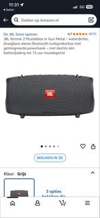 JBL Xtreme 2 Gunmetal - Draagbare Bluetooth Speaker, Ophalen, Gebruikt, JBL, Overige typen