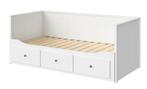 Ikea Hemnes bedbank 80x200cm, Huis en Inrichting, Slaapkamer | Bedden, Ophalen, Gebruikt, Wit, Tweepersoons