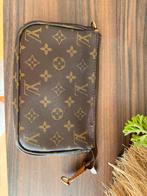 Vintage Pochette Tasje, Ophalen of Verzenden, Gebruikt, Bruin, Avondtasje