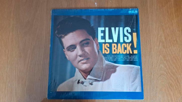 Elvis is Back 1968  LP LSP -2231 Elvis Presley LP Vinyl 12", Verzamelen, Muziek, Artiesten en Beroemdheden, Gebruikt, Cd of Plaat