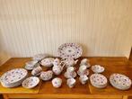 Uitgebreid Porselein servies August Warnecke, Antiek en Kunst, Antiek | Servies compleet, Ophalen of Verzenden