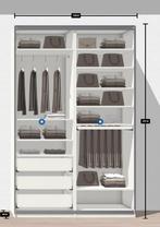 Ikea Pax kast, kleren kast, opber, met laden en broek hanger, Huis en Inrichting, Glas, 100 tot 150 cm, Gebruikt, Met hangruimte