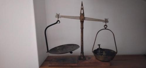 Balans-bascule- balk- bakkerijweegschaal (1955), Antiek en Kunst, Antiek | Gereedschap en Instrumenten, Ophalen of Verzenden