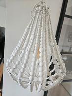 Witte Kralen Plafondlamp, Ophalen, Zo goed als nieuw, Metaal, Bohemian