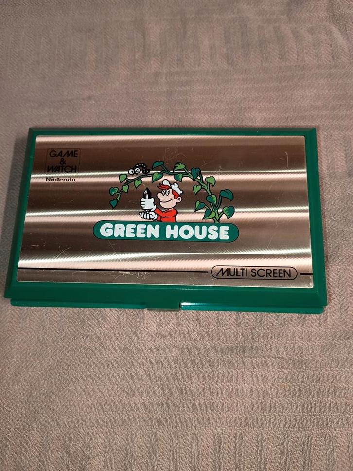 Nintendo Game & Watch Green House - Multi Screen, Spelcomputers en Games, Spelcomputers | Nintendo Game Boy, Gebruikt, Overige modellen