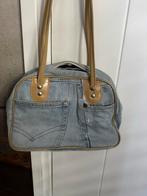 Leuke denim handtas, Sieraden, Tassen en Uiterlijk, Tassen | Damestassen, Ophalen of Verzenden, Gebruikt, Blauw, Handtas