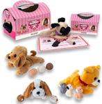 Zachte knuffel hondjes met baby’s (squishy) in buik, Kinderen en Baby's, Nieuw, Hond, Ophalen of Verzenden