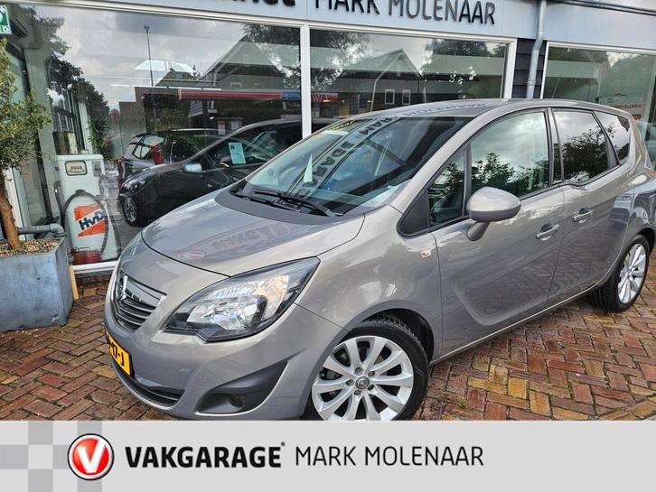 Opel MERIVA 1.4 Turbo Cosmo, Auto's, Opel, Te koop, Meriva, ABS, Airbags, Airconditioning, Bochtverlichting, Boordcomputer, Centrale vergrendeling