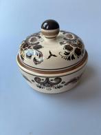 Porselein bruine pot (Delft Holland Handwerk), Ophalen of Verzenden